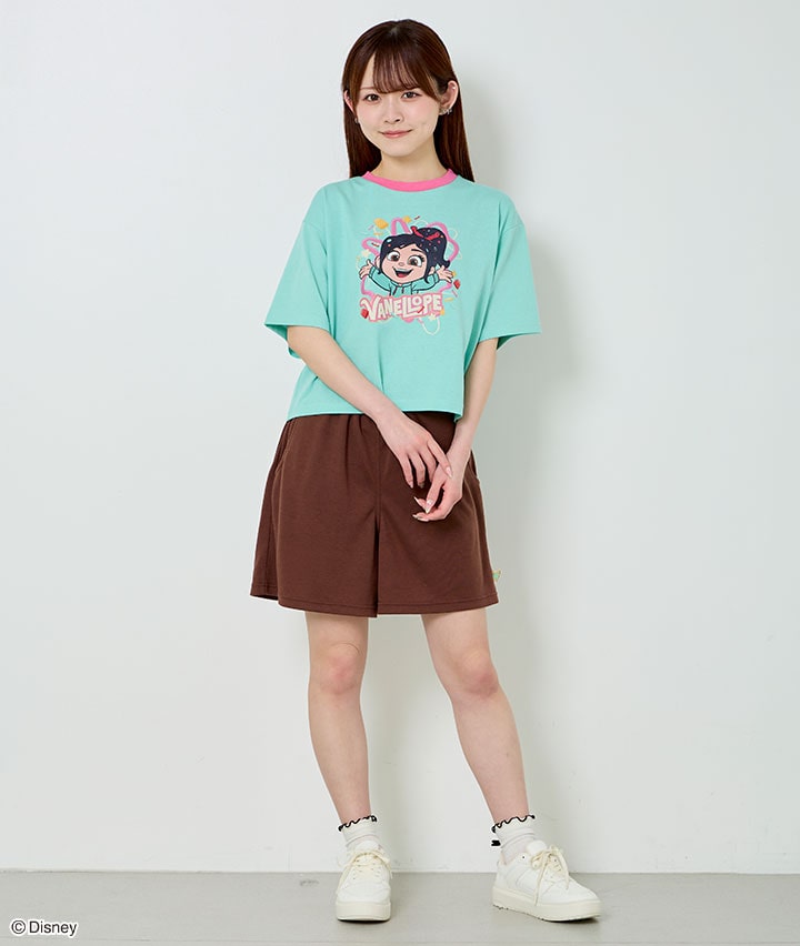 【Ｄｉｓｎｅｙ】（ヴァネロぺ）Ｔシャツ＋ショートパンツセット