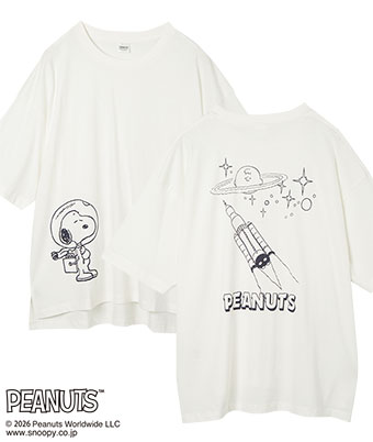 【ＰＥＡＮＵＴＳ】（スヌーピー）ビッグ半袖Ｔシャツ