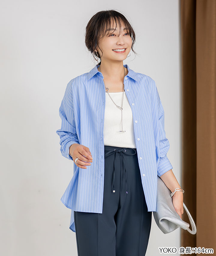 ストライプシャツ