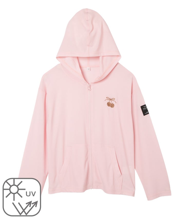 【ＳＵＦＦＵＳＥ】（ＵＶ対策）女児ジップパーカ