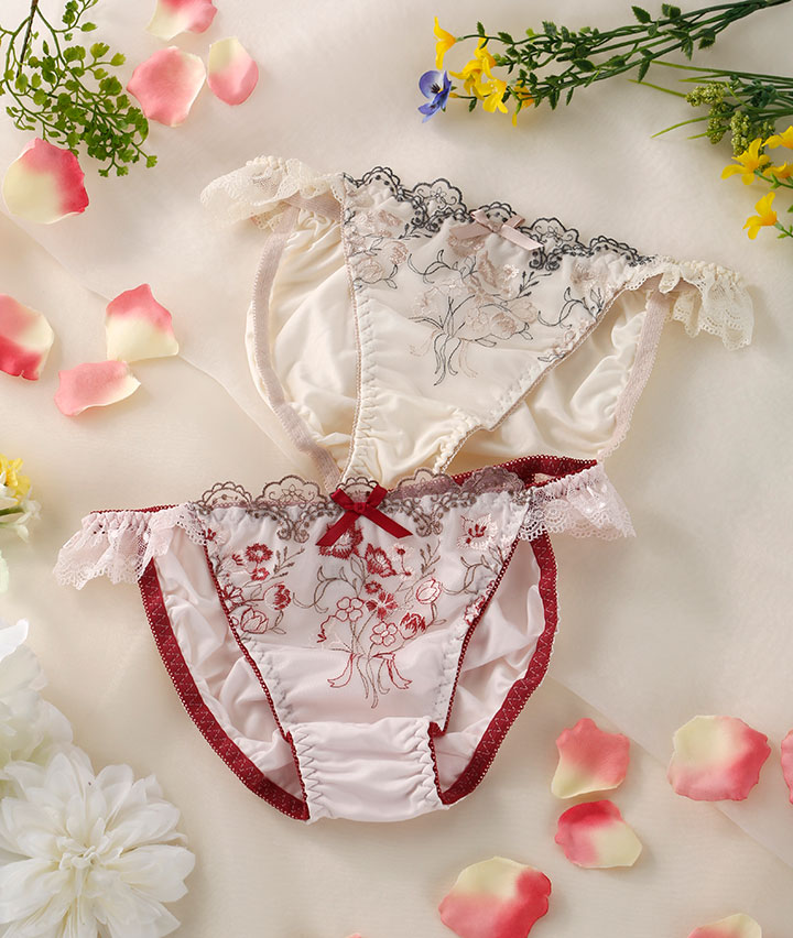 （ふんわりメイク）アンティークブーケペアショーツ