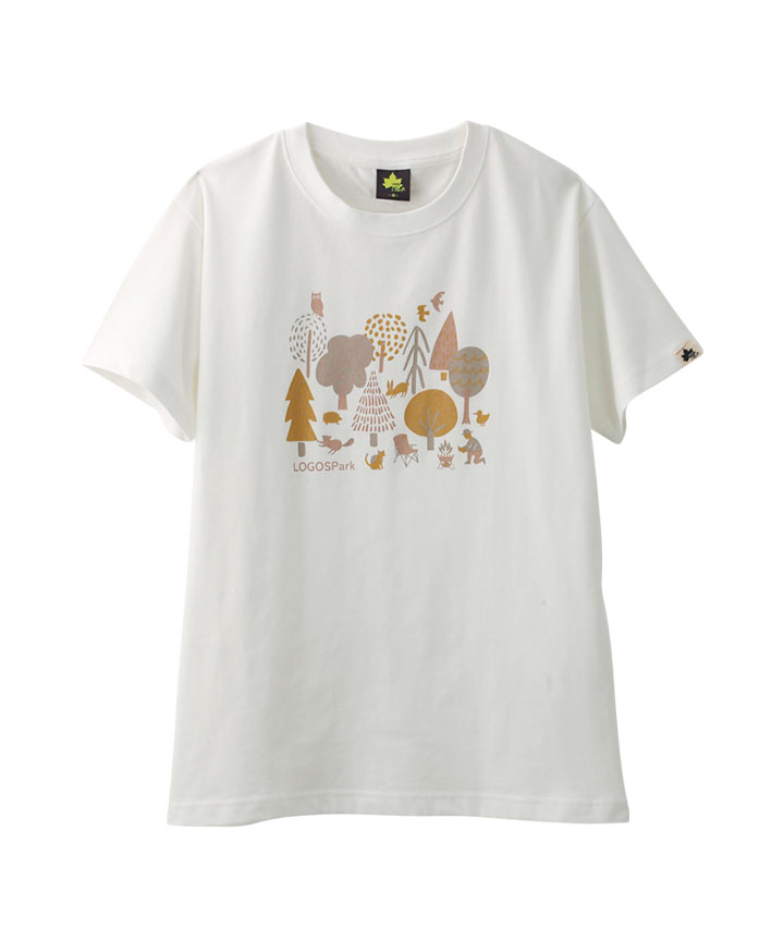 【ＬＯＧＯＳ　ＰＡＲＫ】プリントＴシャツ