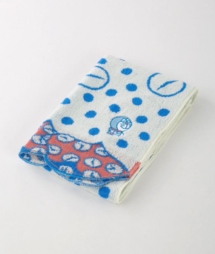 【Ｉ’ｍ Ｄｏｒａｅｍｏｎ】抗菌防臭加工　フライングふろしき　フェイスタオル