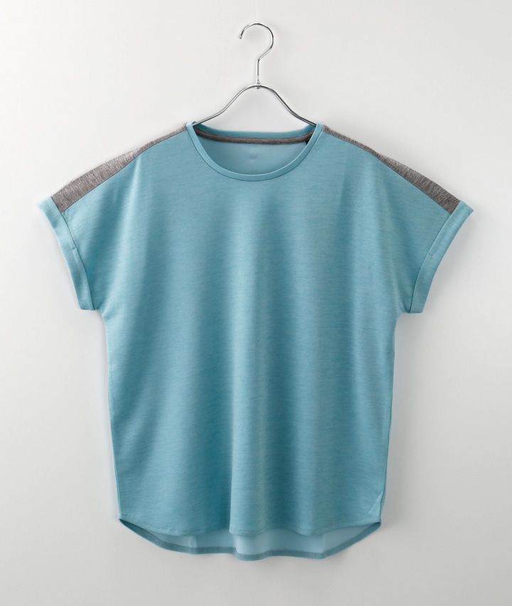 （接触冷感）半袖ドルマンＴシャツ
