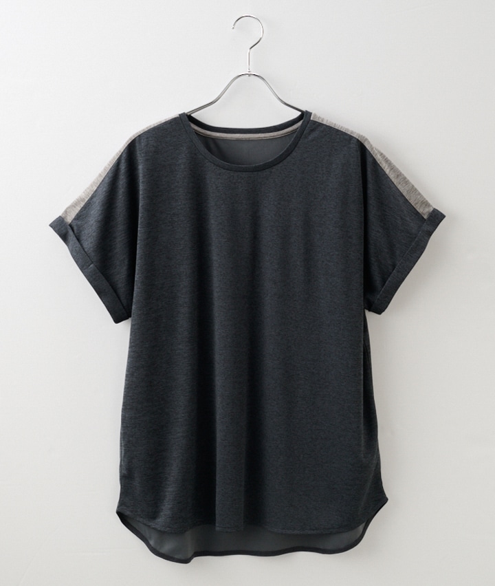 冷感ドルマンスリーブＴシャツ