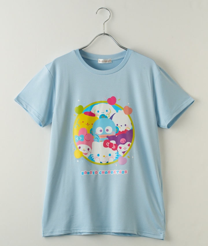 【サンリオキャラクターズ】サンリオキャラクターズＴシャツ