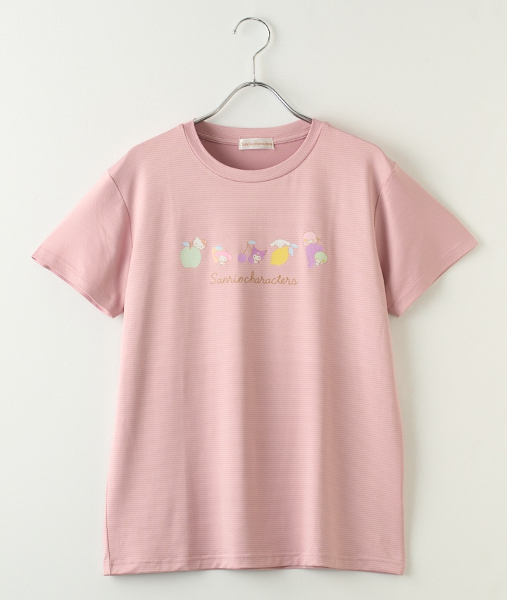 【サンリオキャラクターズ】サンリオフルーツ柄Ｔシャツ