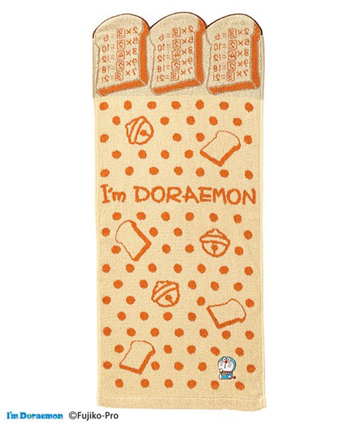 I'm Doraemon】フライングアンキパン フェイスタオル(80