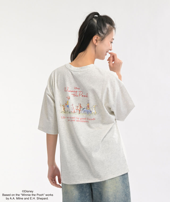 【Ｄｉｓｎｅｙ】（くまのプーさん）プリントＴシャツ