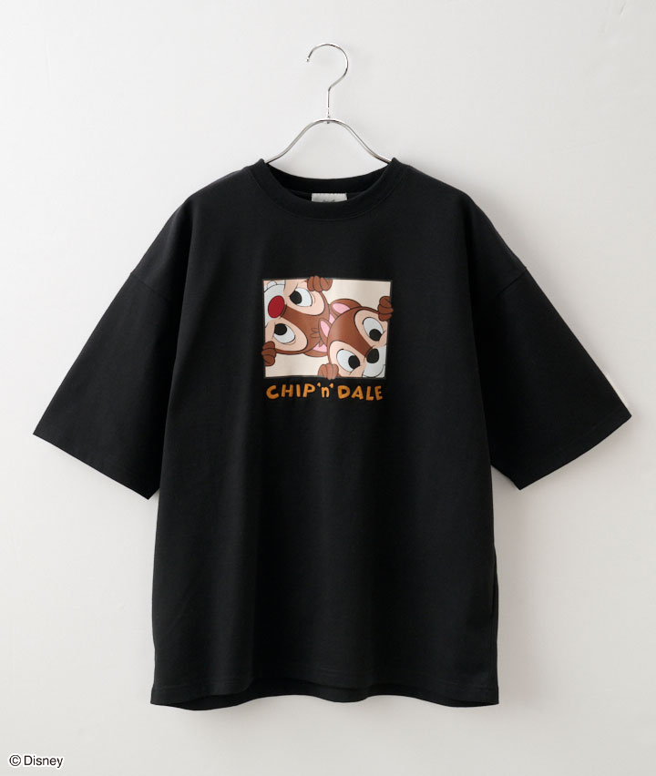 【Ｄｉｓｎｅｙ】（チップとデール）プリントＴシャツ