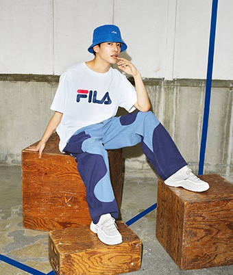 アクティブスタイル】【ＦＩＬＡ】（ＢＥ：ＦＩＲＳＴ着用）ロゴＴ