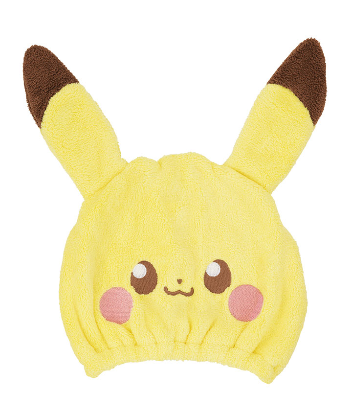 【ポケットモンスター】（ピカチュウ）吸水速乾タオルキャップ ピカチュウ
