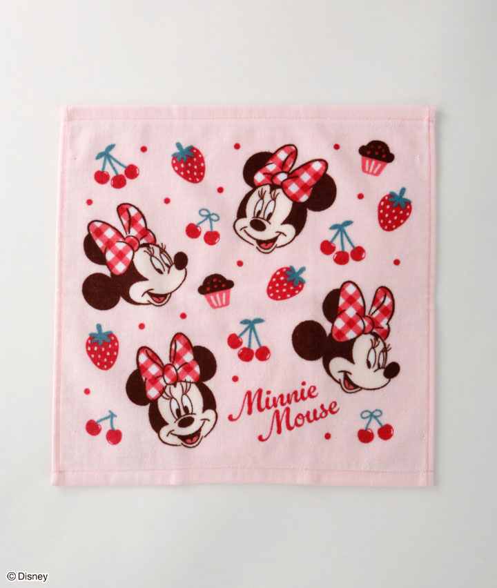 【Ｄｉｓｎｅｙ】（ミニーマウス）おしぼりタオル ミニーテーブル