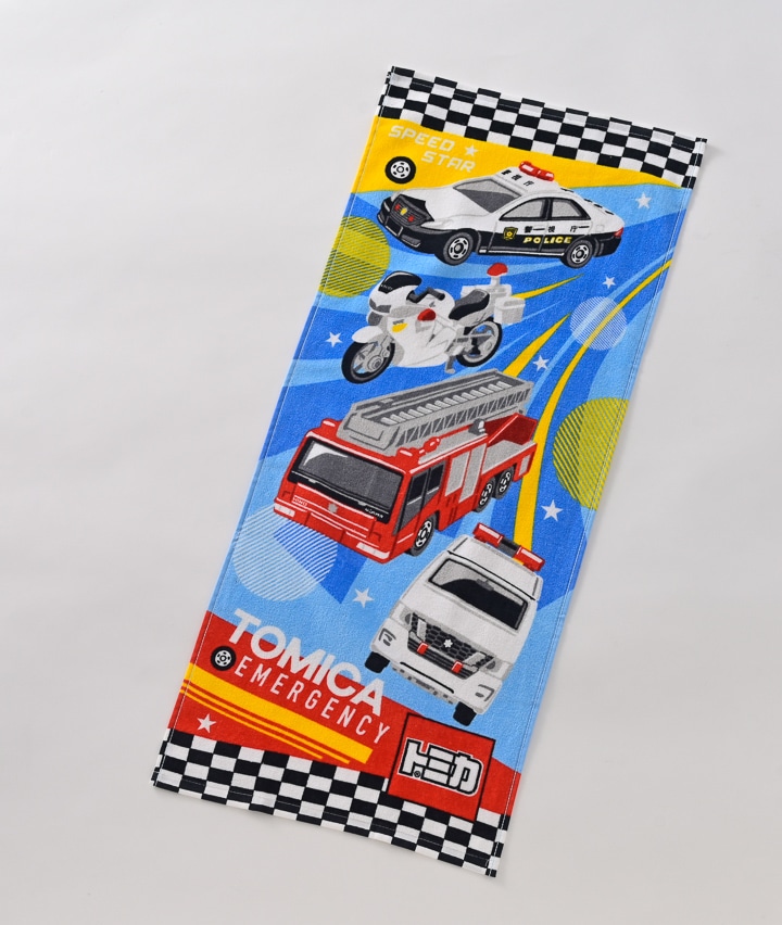 【ＴＯＭＩＣＡ】フェイスタオル トミカマーチ