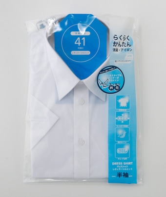 ♦PURE BASIC♦半袖♦♦白 M 39 ♦ メンズワイシャツ
