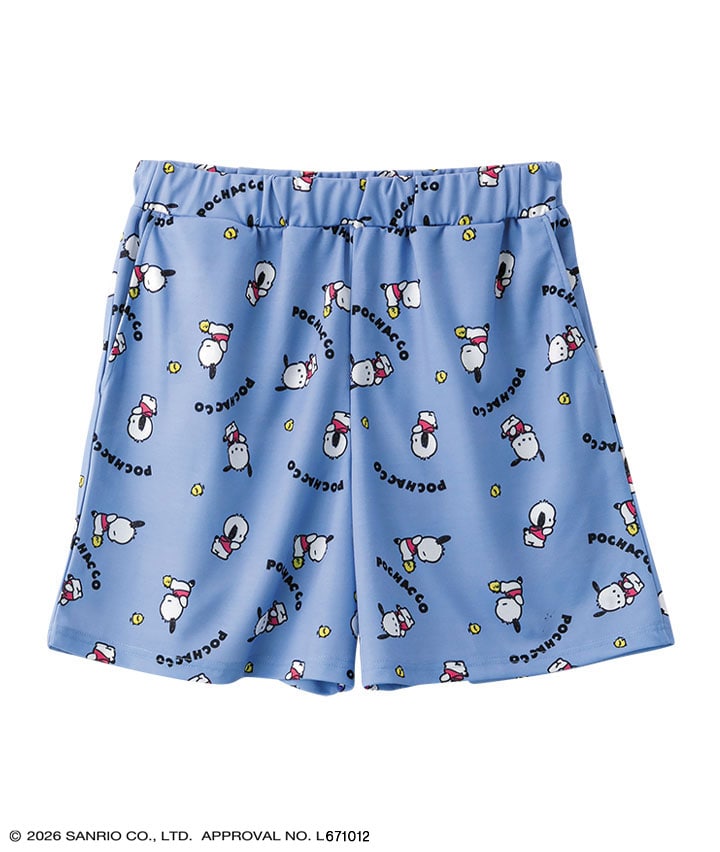 【サンリオキャラクターズ】総柄ショートパンツ