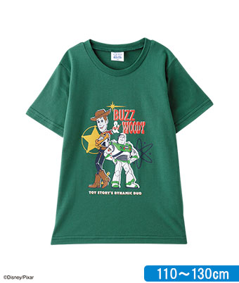 【Ｄｉｓｎｅｙ Ｐｉｘａｒ】（トイストーリー）男児半袖Ｔシャツ
