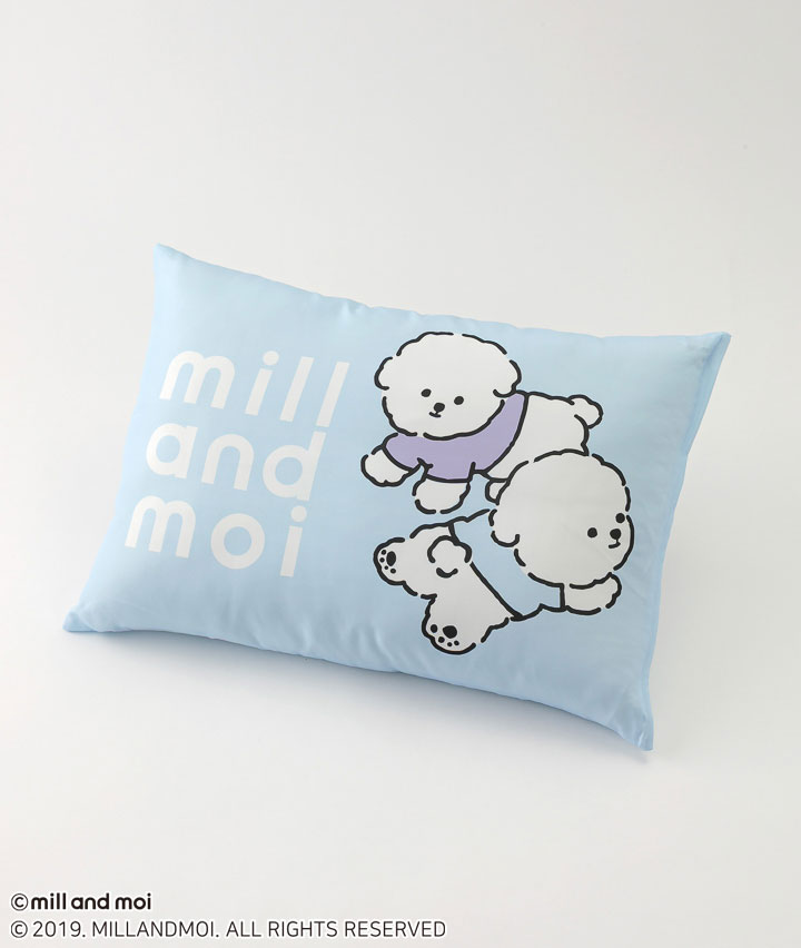 【ｍｉｌｌ ａｎｄ ｍｏｉ】カバー付き枕