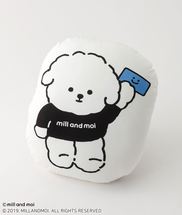【ｍｉｌｌ ａｎｄ ｍｏｉ】ダイカットクッション
