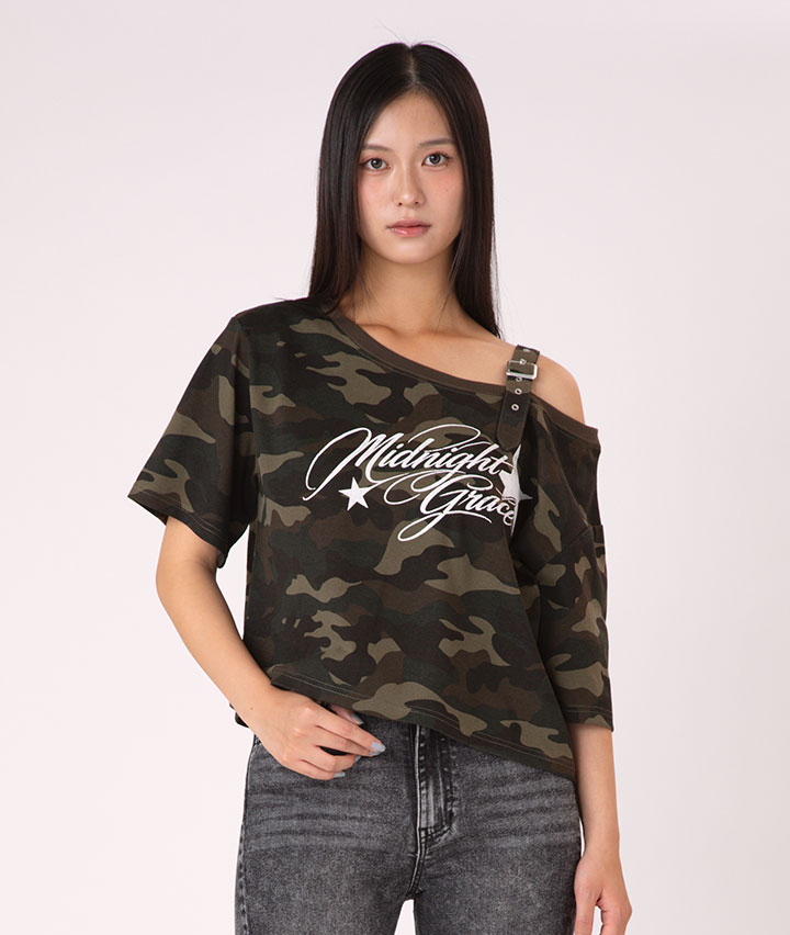 肩ベルトＴシャツ