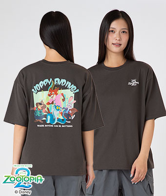 【Ｄｉｓｎｅｙ】（ズートピア2）プリントＴシャツ