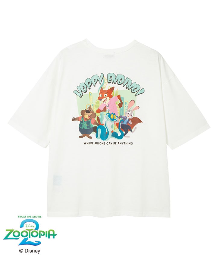 【Ｄｉｓｎｅｙ】（ズートピア2）プリントＴシャツ