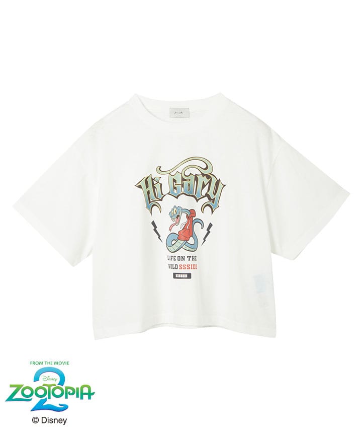 【Ｄｉｓｎｅｙ】（ゲイリー）ショート丈プリントＴシャツ