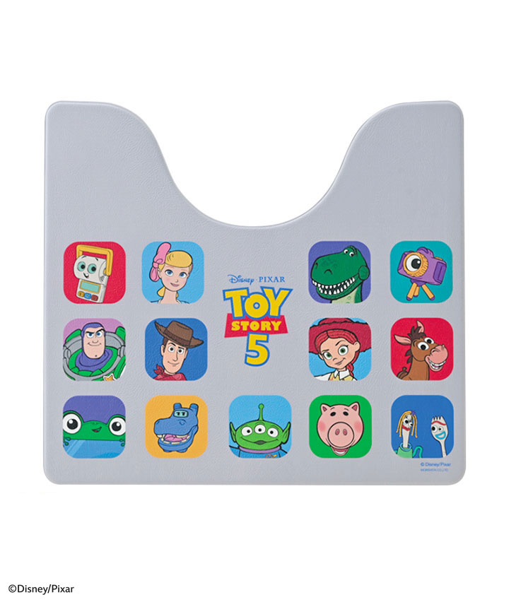 【Ｄｉｓｎｅｙ Ｐｉｘａｒ】（トイストーリー5）ＰＶＣトイレ足元マットＡ