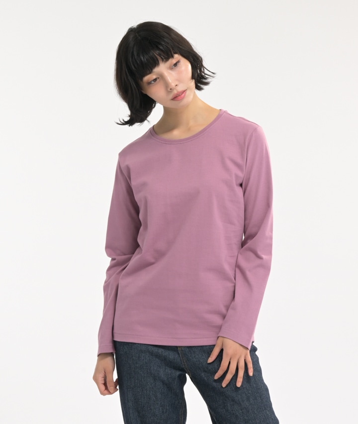 （コットンＵＳＡ）丸胴ロングスリーブＴシャツ