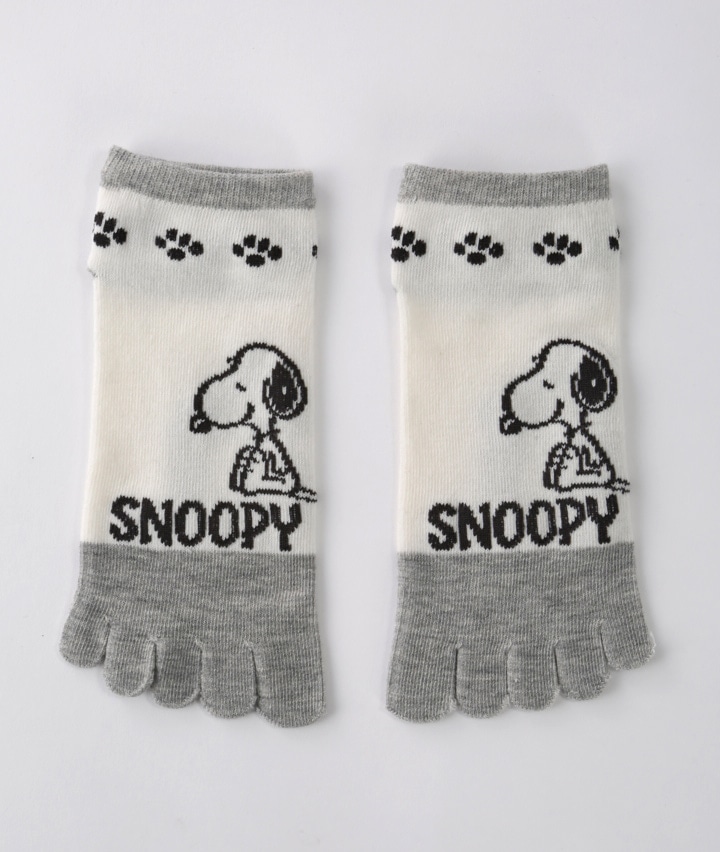【ＰＥＡＮＵＴＳ】（スヌーピー）（１足物）５本指ソックス