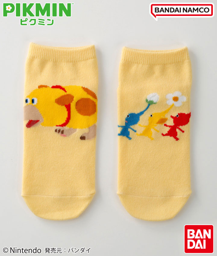 【ピクミン】（オッチン）（１足物）フロント柄ソックス