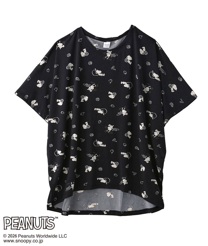 【ＰＥＡＮＵＴＳ】（スヌーピー）ドルマンＴシャツ