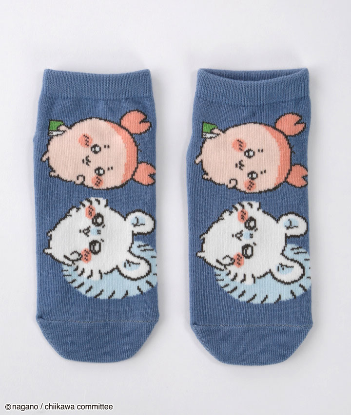 【ちいかわ】（モモンガ）（古本屋）（１足物）フロント柄ソックス