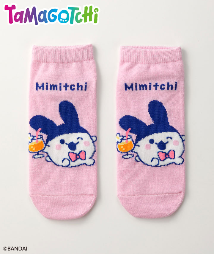 【たまごっち】（みみっち）（１足物）フロント柄ソックス