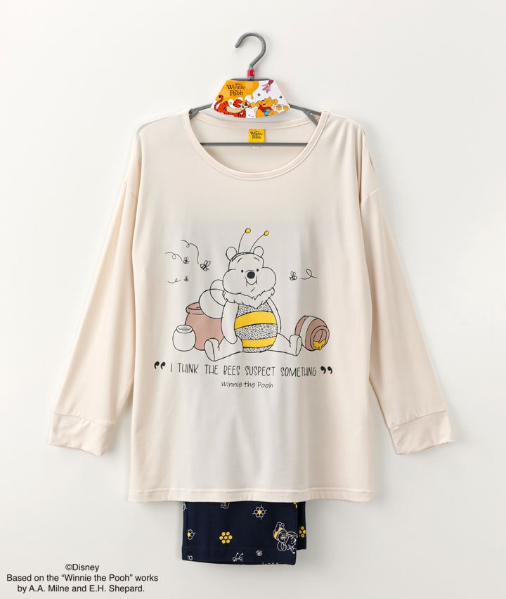 【Ｄｉｓｎｅｙ】（くまのプーさん）スウェットパジャマ