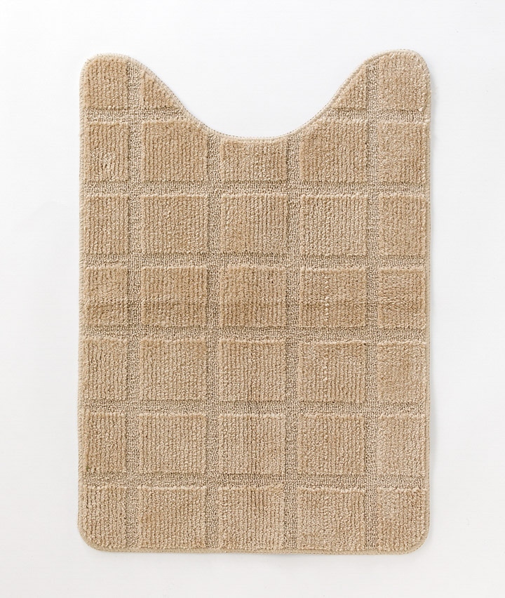 【医師が推奨する白金プラチナ抗菌防臭加工】トイレ足元マット　５５ｘ８０ｃｍ