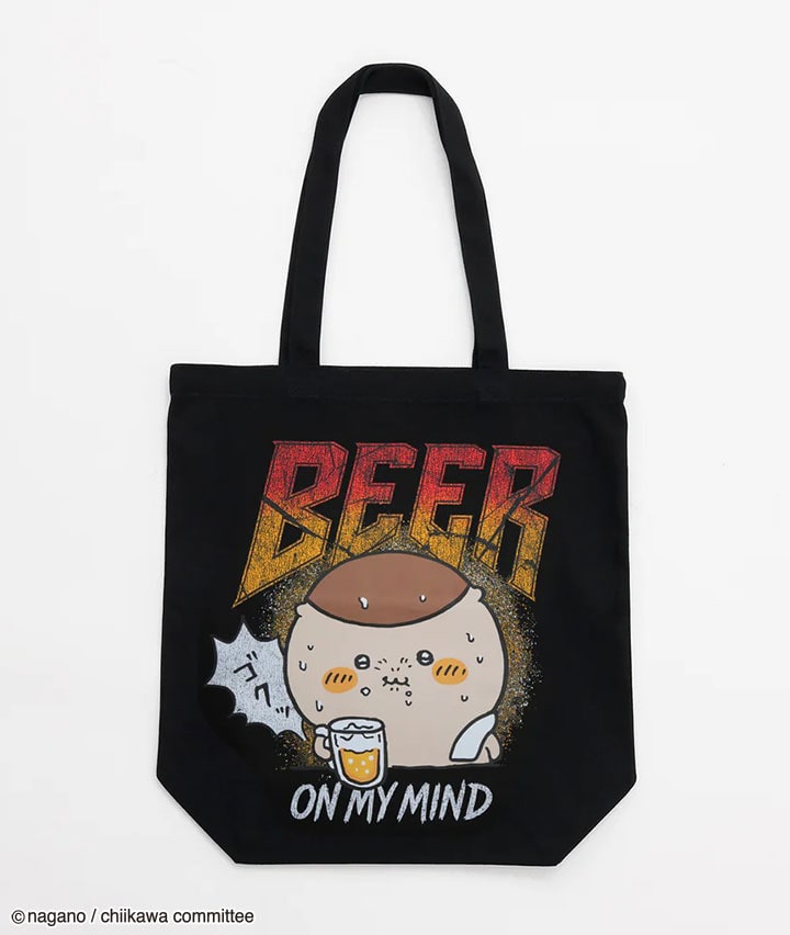 【ちいかわ】帆布縦トートバッグ（くりまんじゅう）