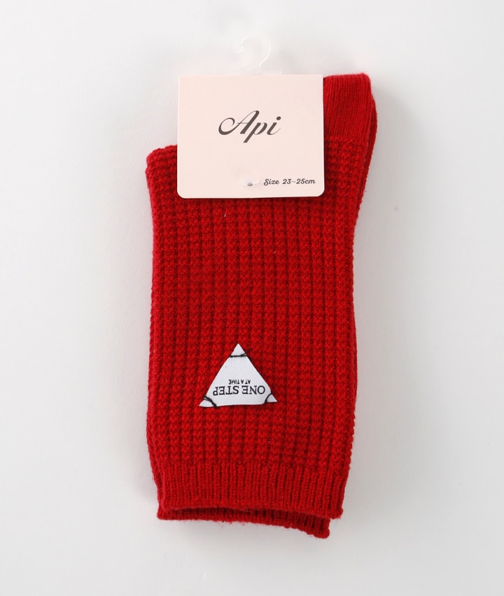 （１足物）三角タグクルーソックス