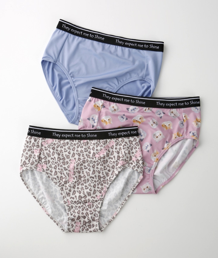 （３枚組）アウトゴムショーツ