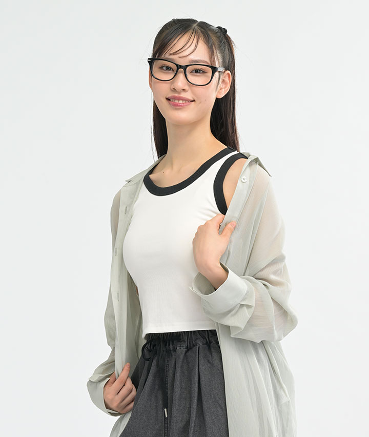 （コーディネイトインナー）パイピングタンクトップ