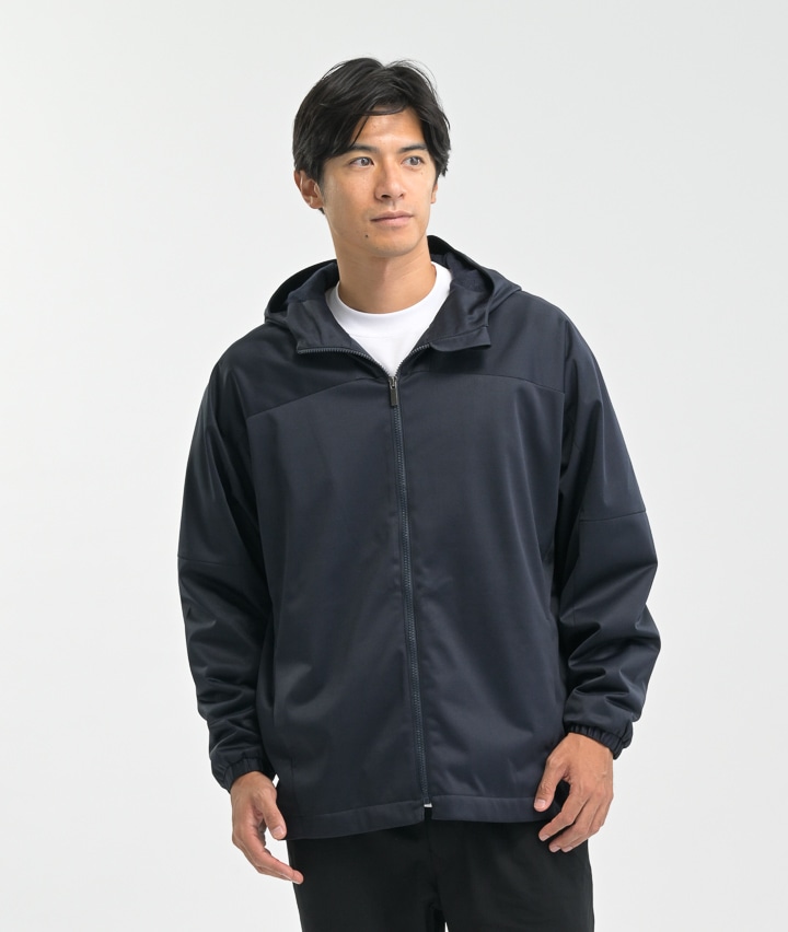 撥水防風ジャージブルゾン