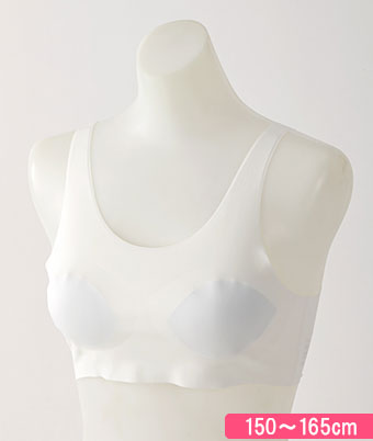 【ＳＭＯＯＴＨ＆ＢＡＳＩＣ】（シームレス仕様）（ソフトタッチ）（転写プリント）（ひびきにくい）カップ付ハーフトップ