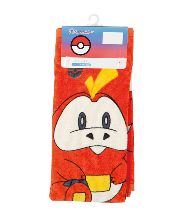 【ポケットモンスター】フェイスタオルタオル　ホゲータ
