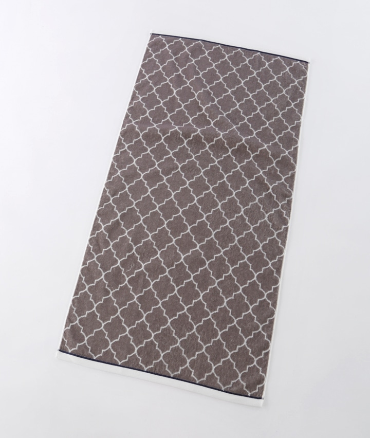 モロッカン柄バスタオル