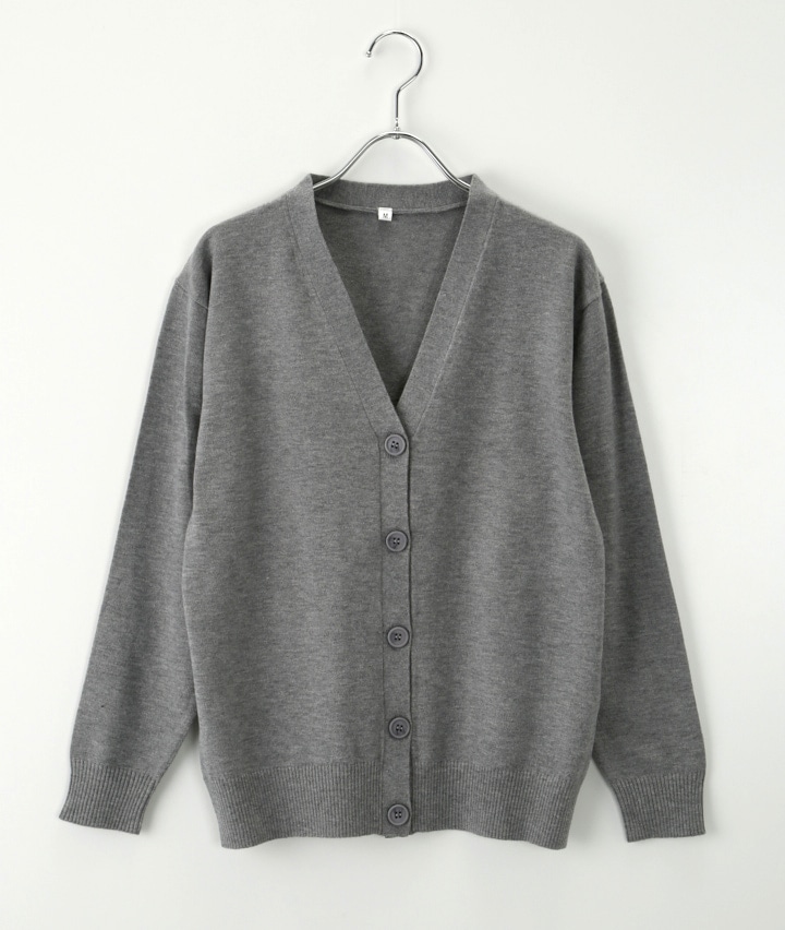 長袖Ｖネックカーディガン