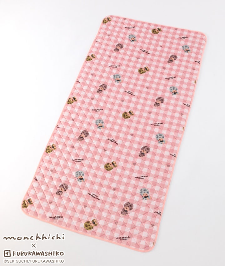 【モンチッチ】レオパードモンチッチ敷パッド