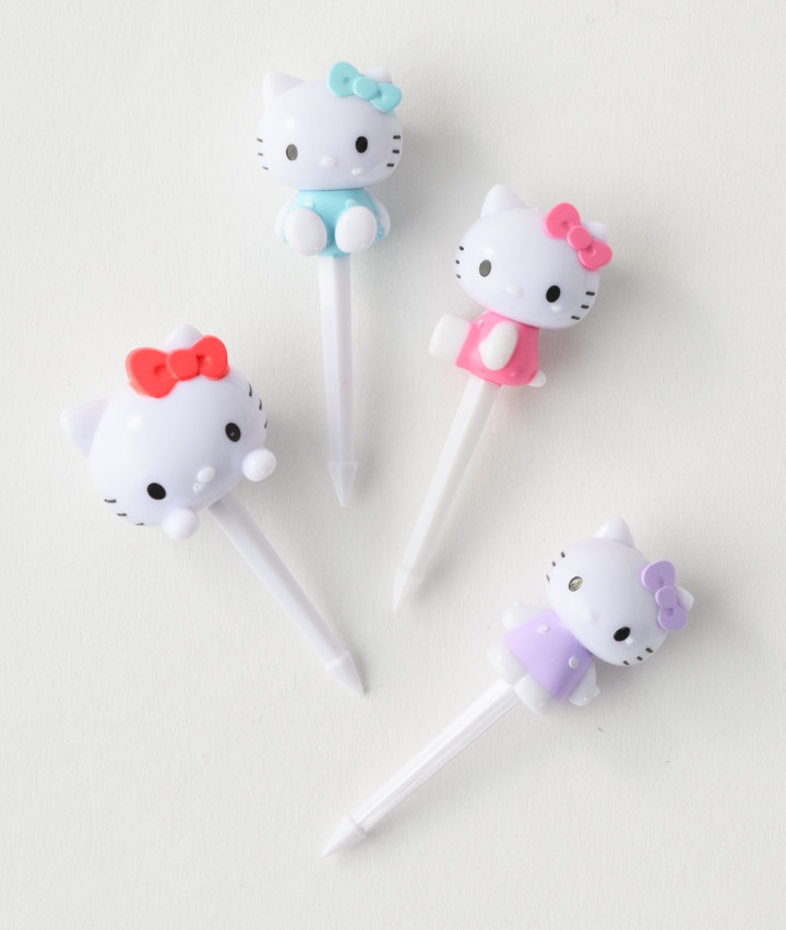 【サンリオキャラクターズ】（ハローキティ）ダイカットランチピックス