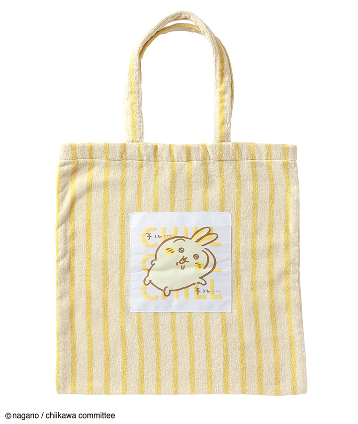 【ちいかわ】ストライプトートバッグ