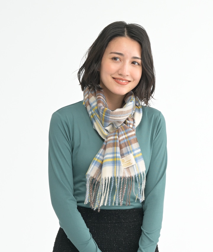 ポリエステル格子マフラー