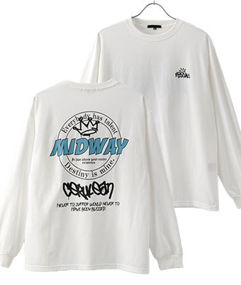 サークルロゴプリントＴシャツ